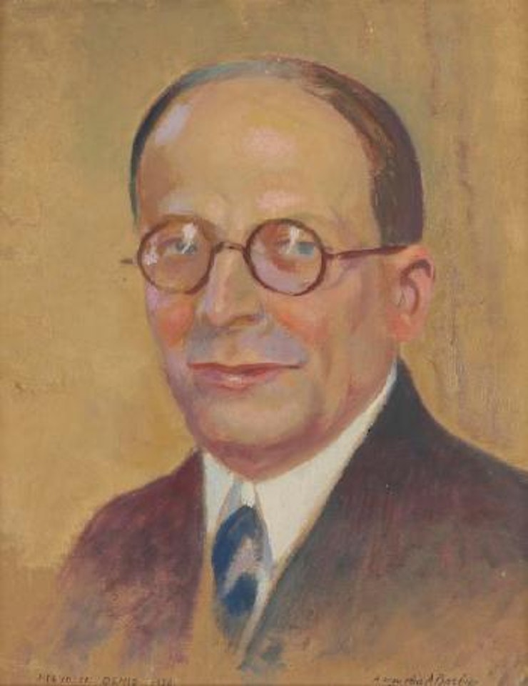 Portrait du peintre André Barbier by Maurice Denis