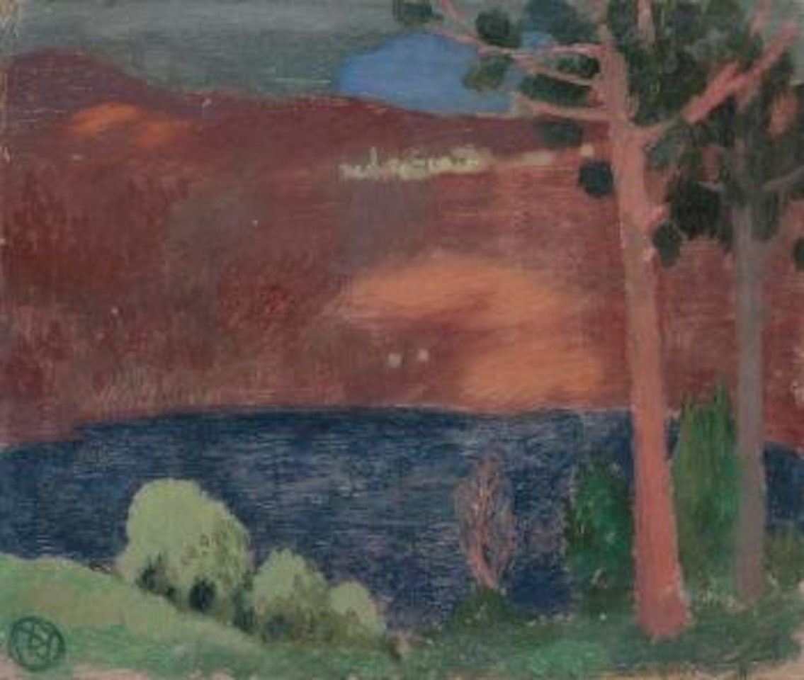 Lac en Italie, région d'Orvieto by Maurice Denis