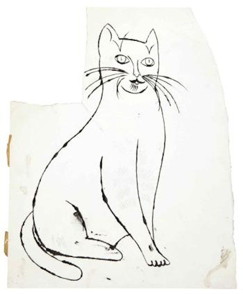 Cat by Andy Warhol