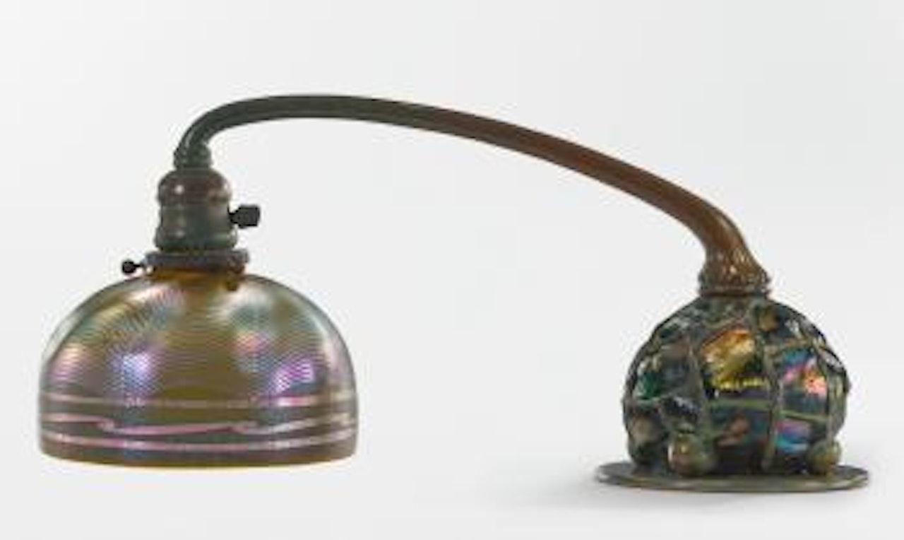 Turtle-back Desk Lamp by Tiffany Studios