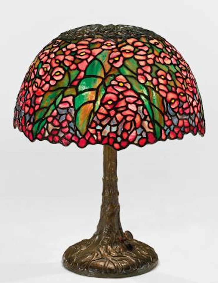 Pony Begonia Table Lamp by Tiffany Studios