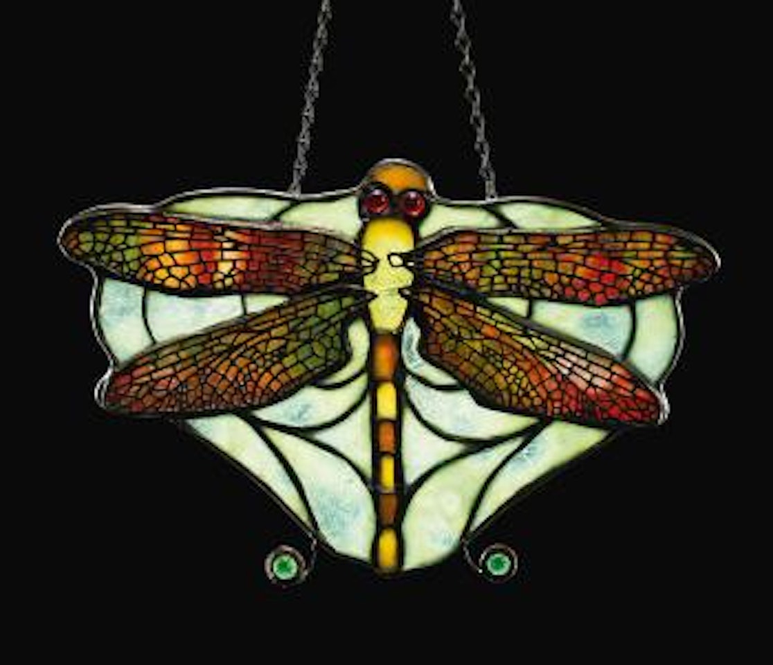 Dragonfly Lamp Screen by Tiffany Studios