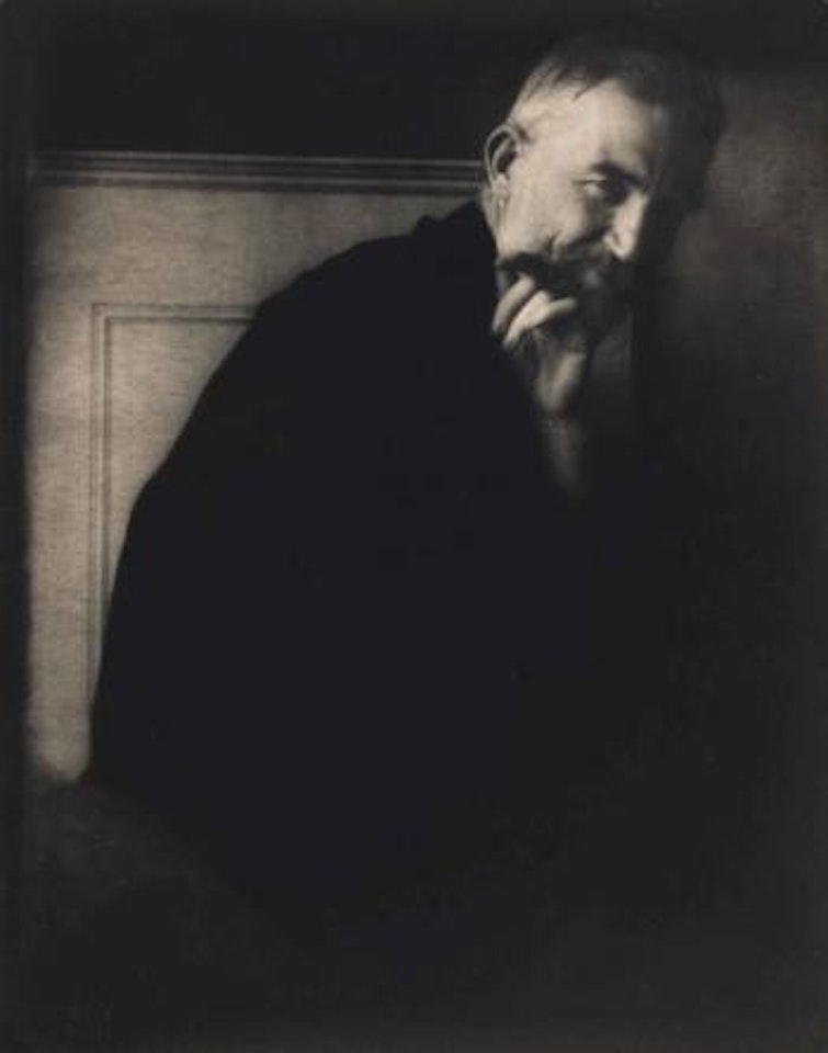 George Bernard Shaw, "The Photographers' Best Model", London, 1907 by Edward Steichen