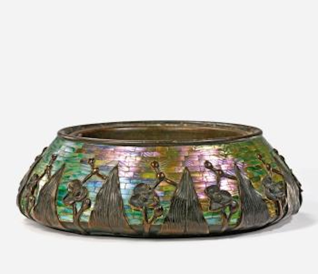 Arrowheads Jardinière by Tiffany Studios