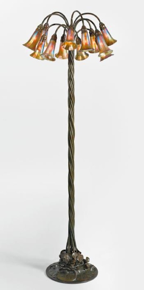 Twelve-light 'Lily' Floor Lamp by Tiffany Studios