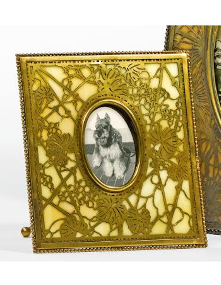 Grapevine Photograph Frame by Tiffany Studios