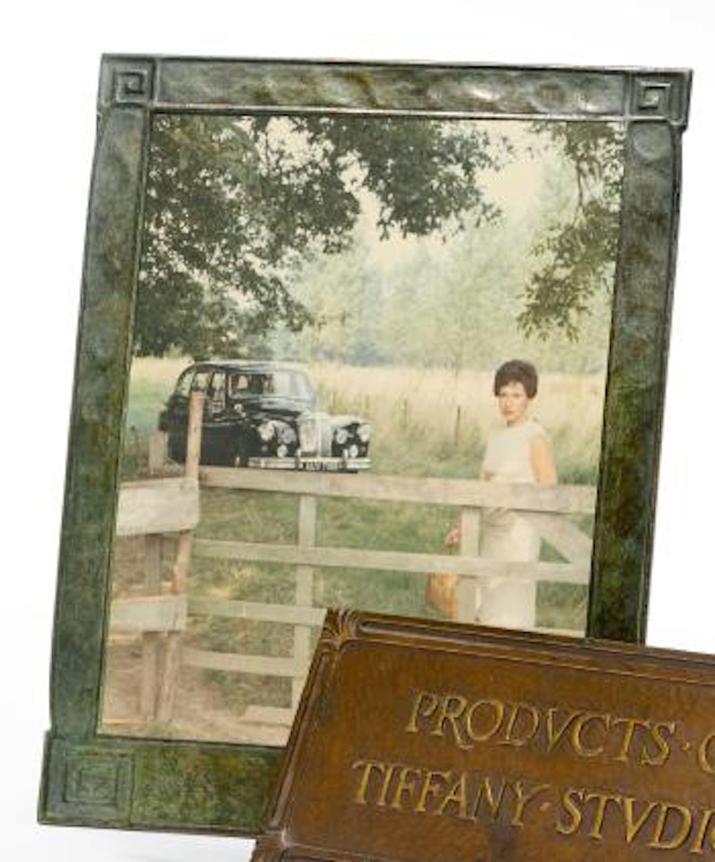 Modeled Photograph Frame by Tiffany Studios