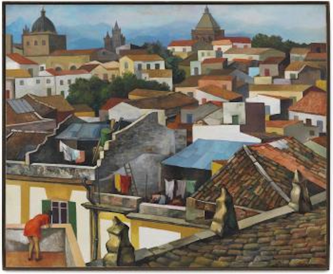 Tetti di Palermo by Renato Guttuso