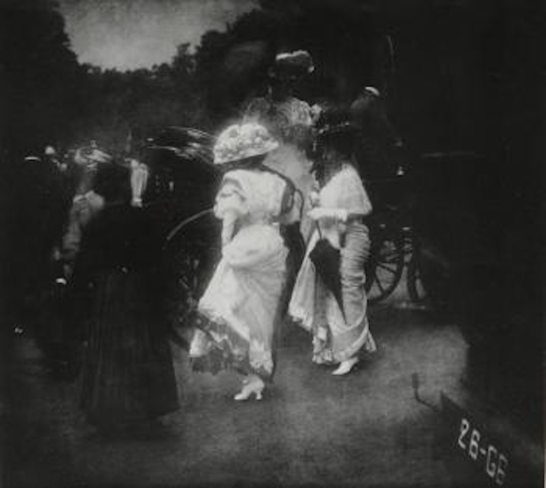 Steeplechase Day, Paris, after the Races by Edward Steichen