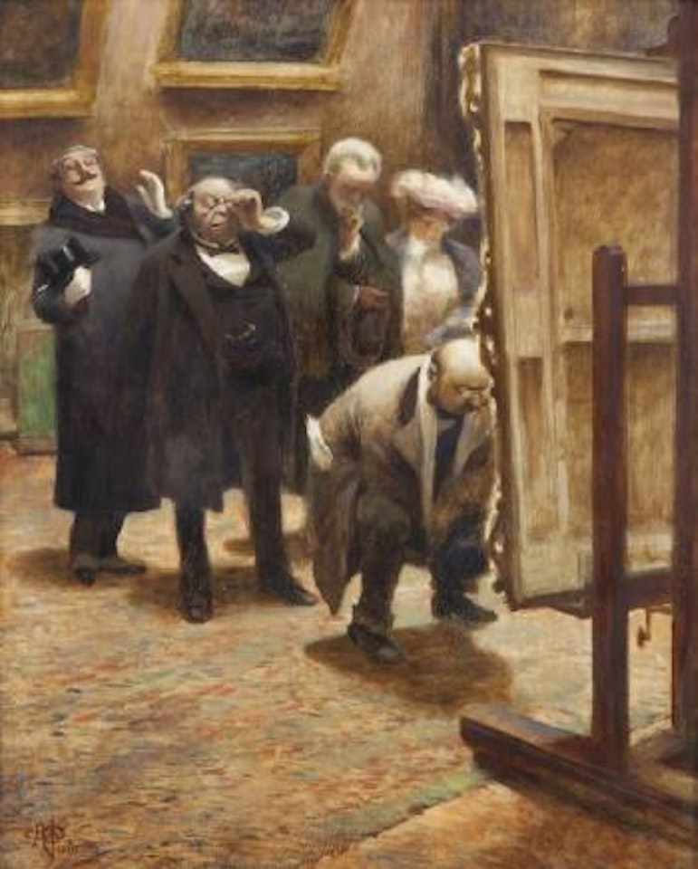 Le chef d'œuvre by Albert Guillaume