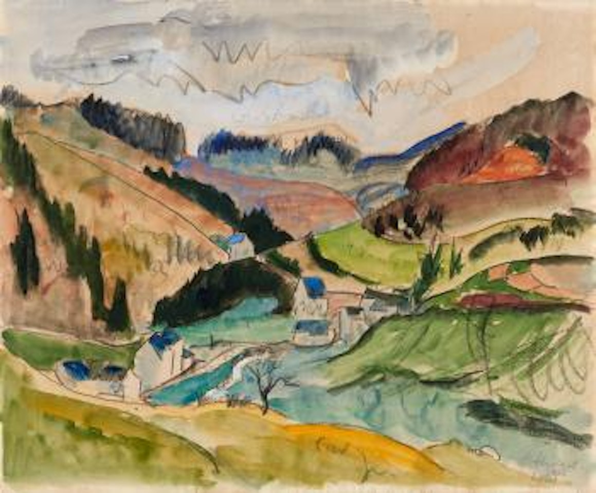 Eifel by Erich Heckel