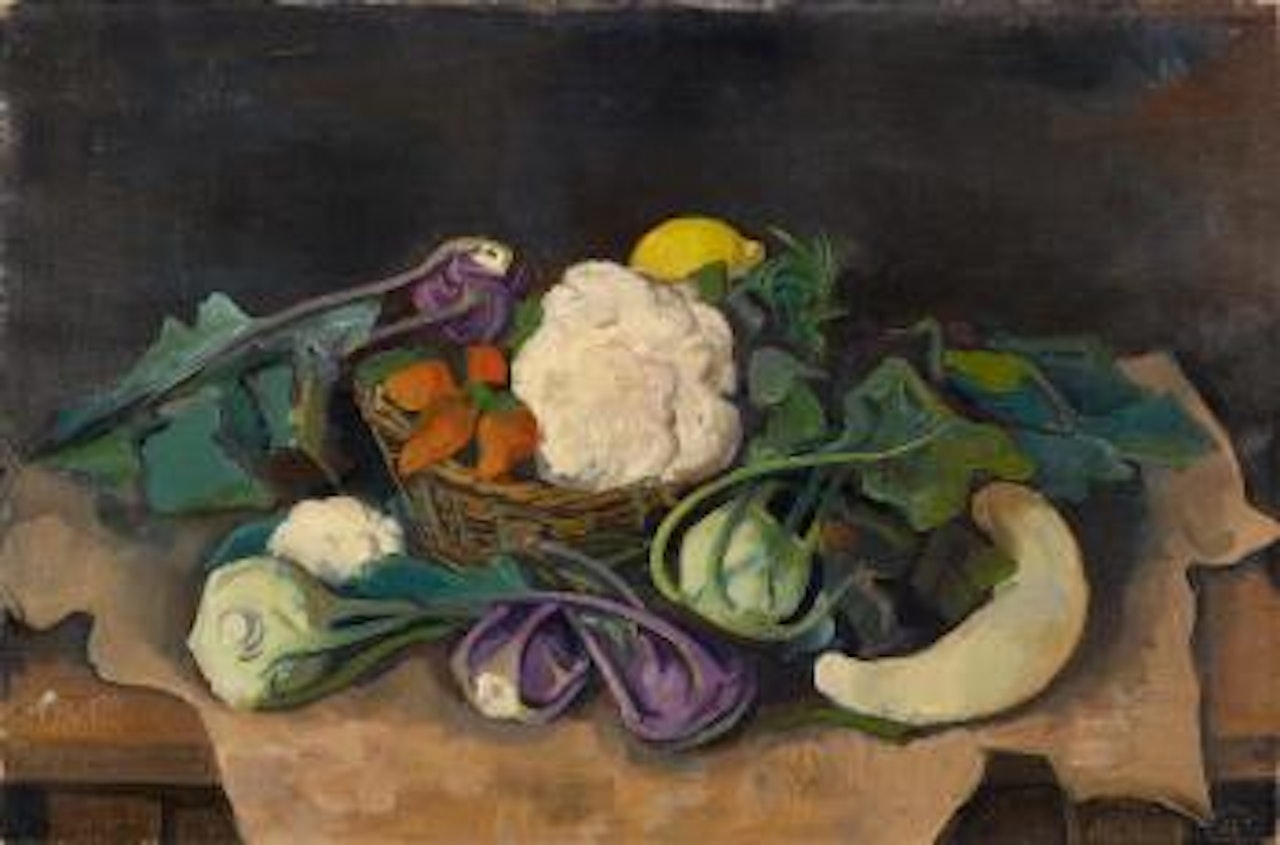Vegetable Still Life by Karl Hofer