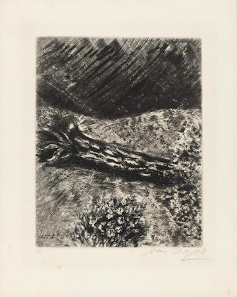 Le Chêne et le Roseau by Marc Chagall