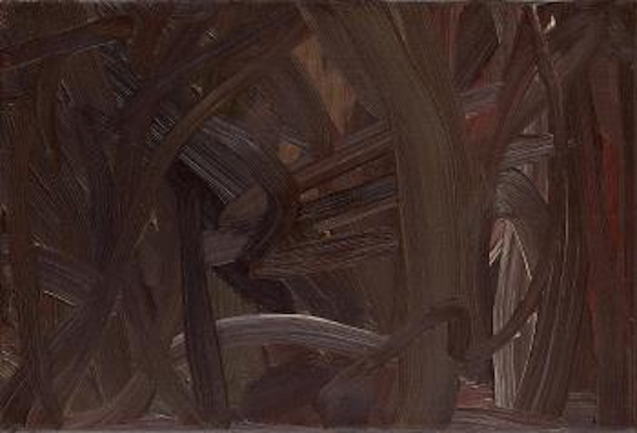 Inpainting (brown) by Gerhard Richter