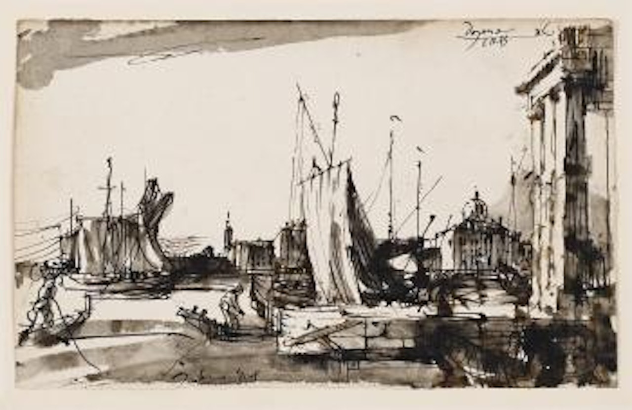 Dogana by Horst Janssen