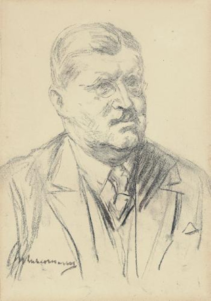 Portrait Otto Meissner by Max Liebermann
