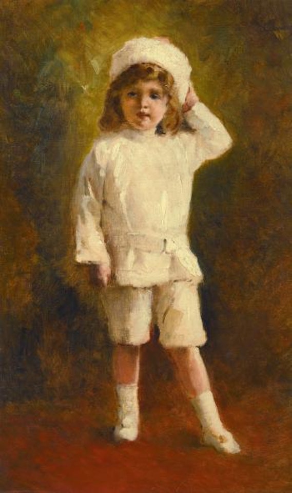 Portrait of the Tsesarevich Alexei Nikolaevich by Konstantin Makovsky