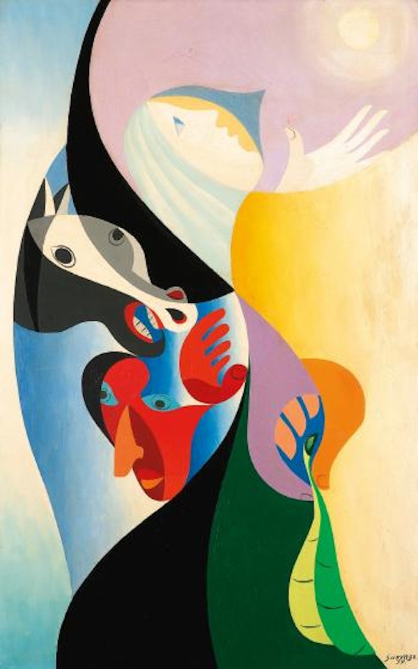 Beauty and the Beast by Leopold Survage