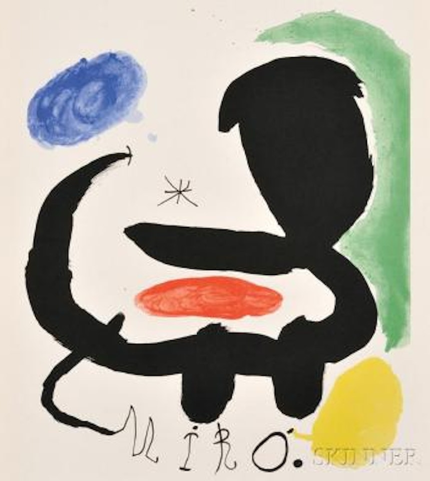 Poster for the Exhibition Miró, Sala Pelaires, Palma de Majorca by Joan Miró