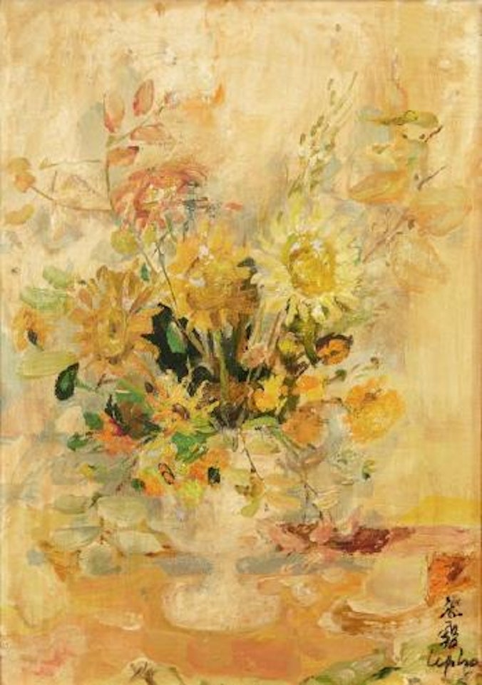 Le chrysanthemes by Le Pho