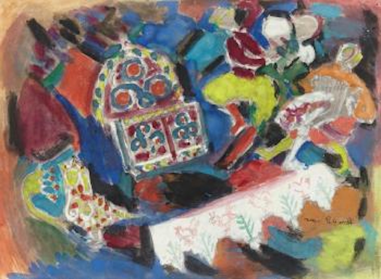 Danse russe à la salière by Serge Poliakoff