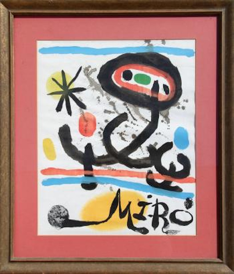Galerie Maeght exhibition by Joan Miró