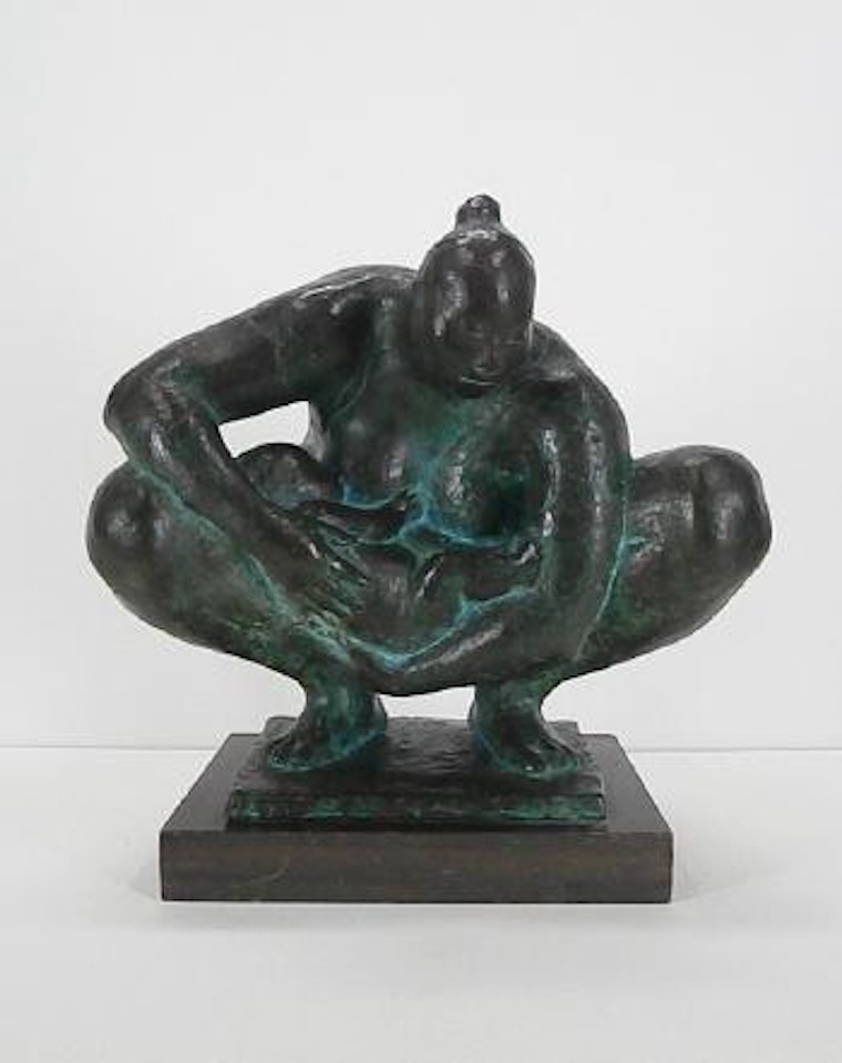 Maternidad en cuclillas by Francisco Zuñiga