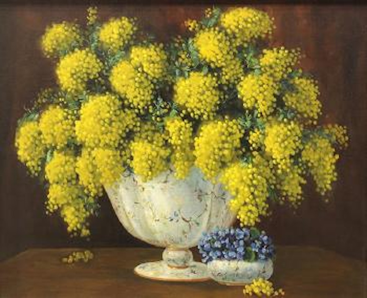 Still Life with Flowers by Alexei Harlamoff