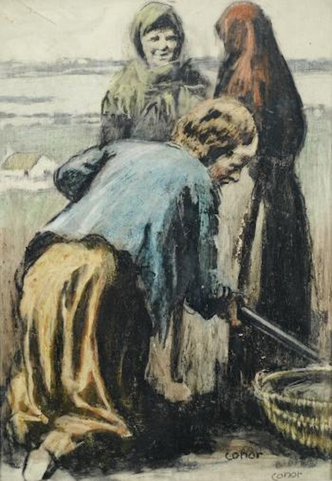 Potato gatherers by William Conor