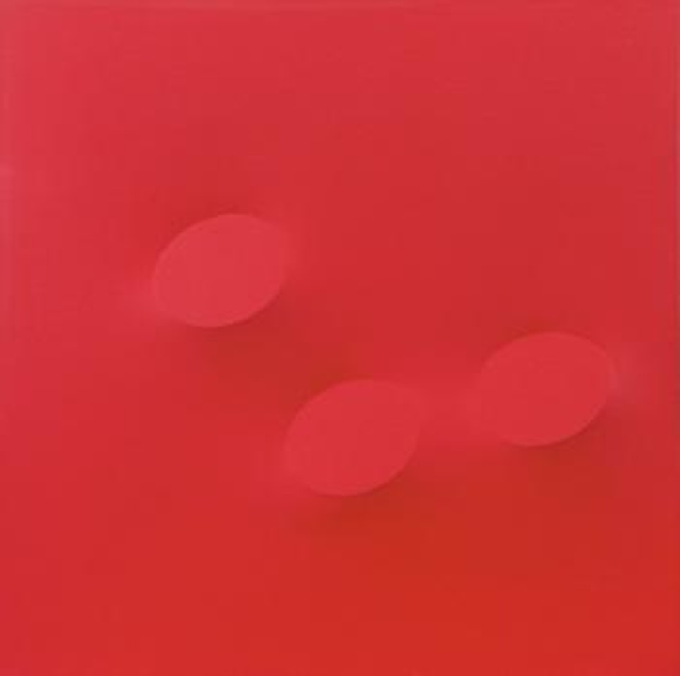 3 ovali rossi by Turi Simeti