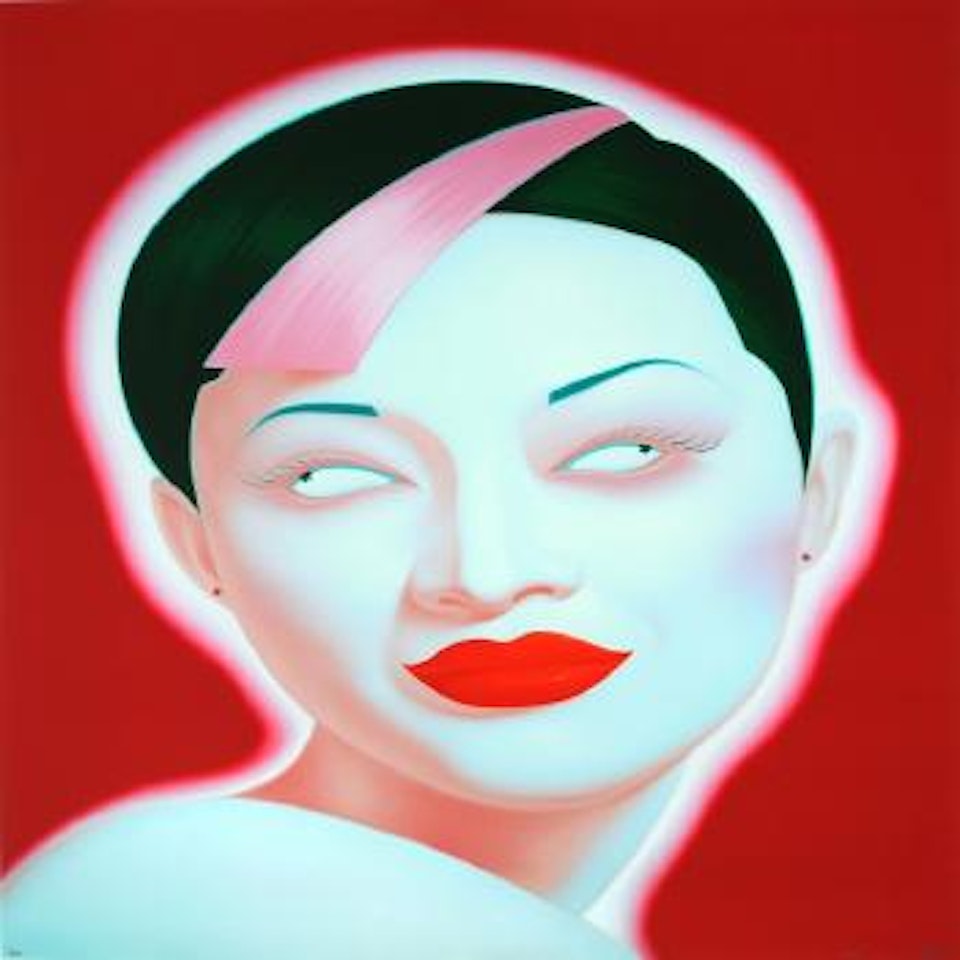Chinese portrait K series 2007 No.08 by Feng Zhengjie