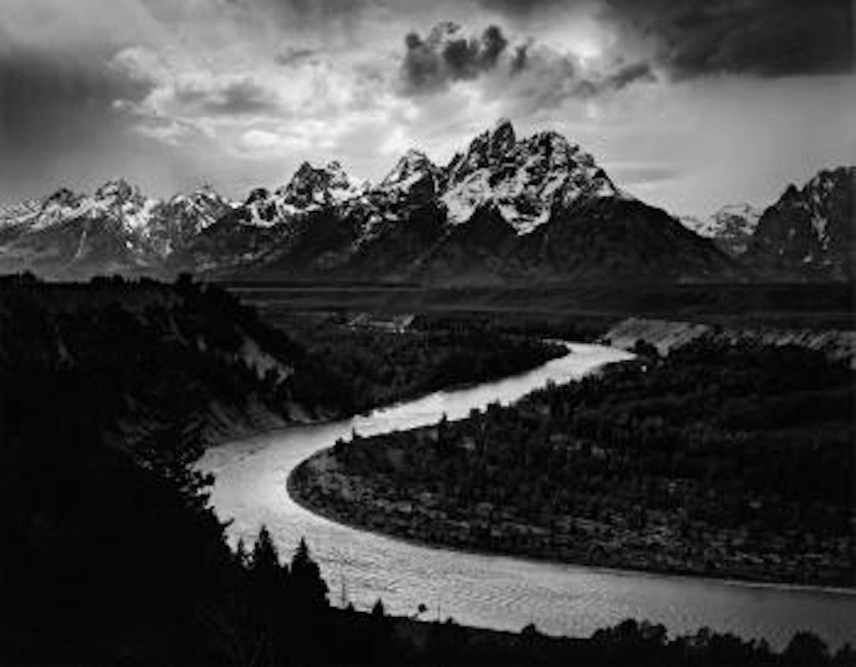 The Grand Tetons and the Snake River by Ansel Adams