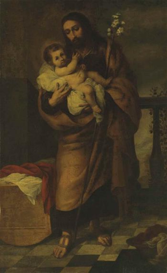 Saint Joseph and the Christ Child by Bartolomé Esteban Murillo