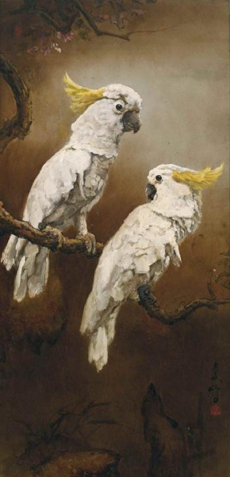 Cockatoos by Lee Man Fong