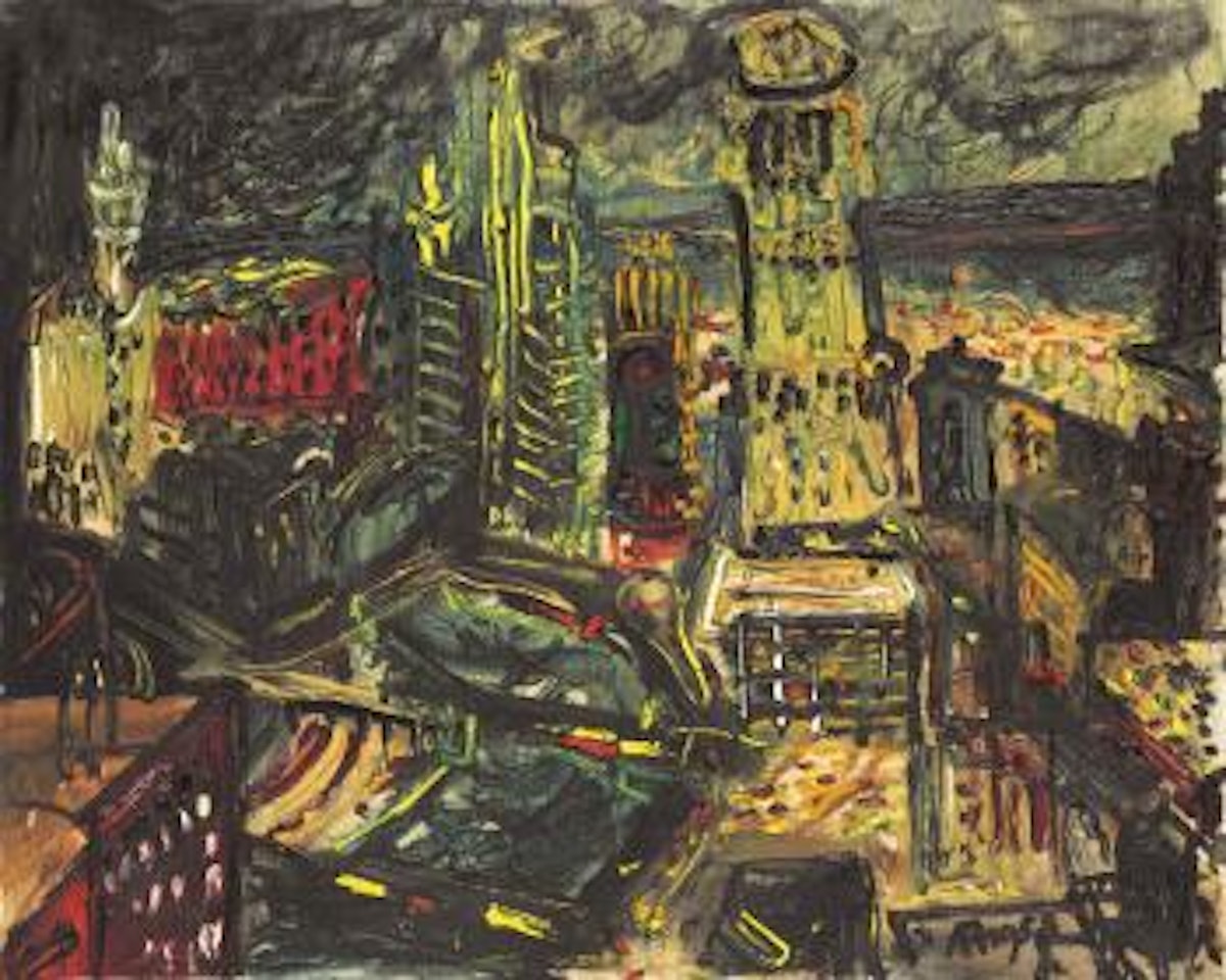 Cityscape of Chicago by Affandi