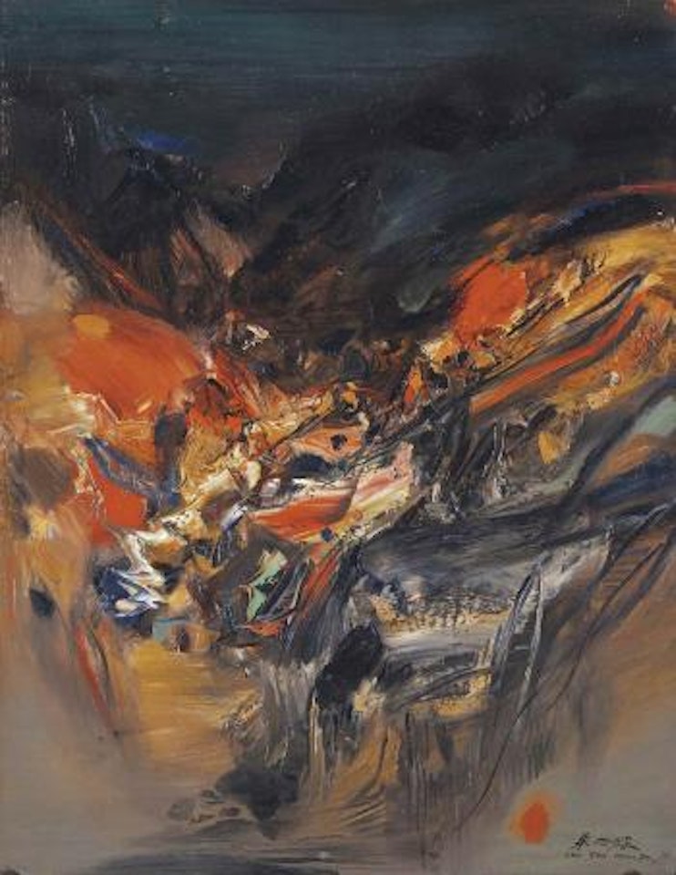 No. 418 by Chu Teh-Chun