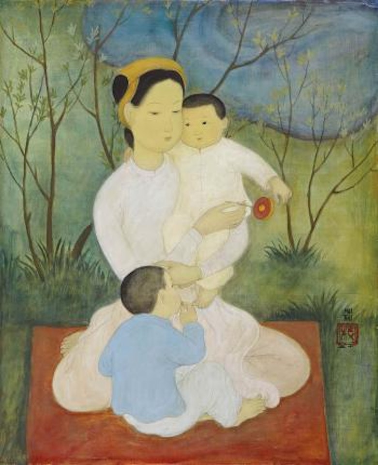 Mere et enfants (Mother and Children) by Mai Trung Thu