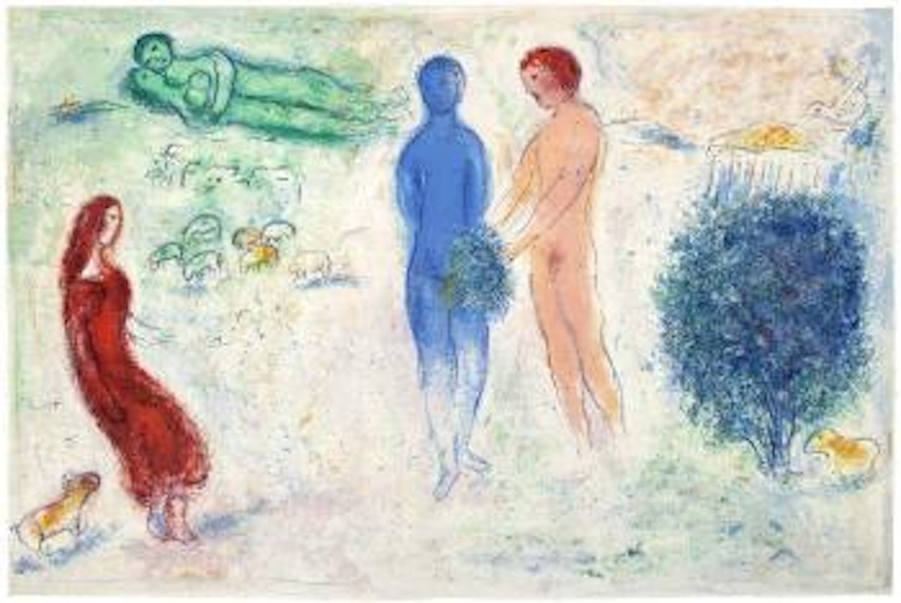Le jugement de Chloé, from Daphnis et Chloé by Marc Chagall