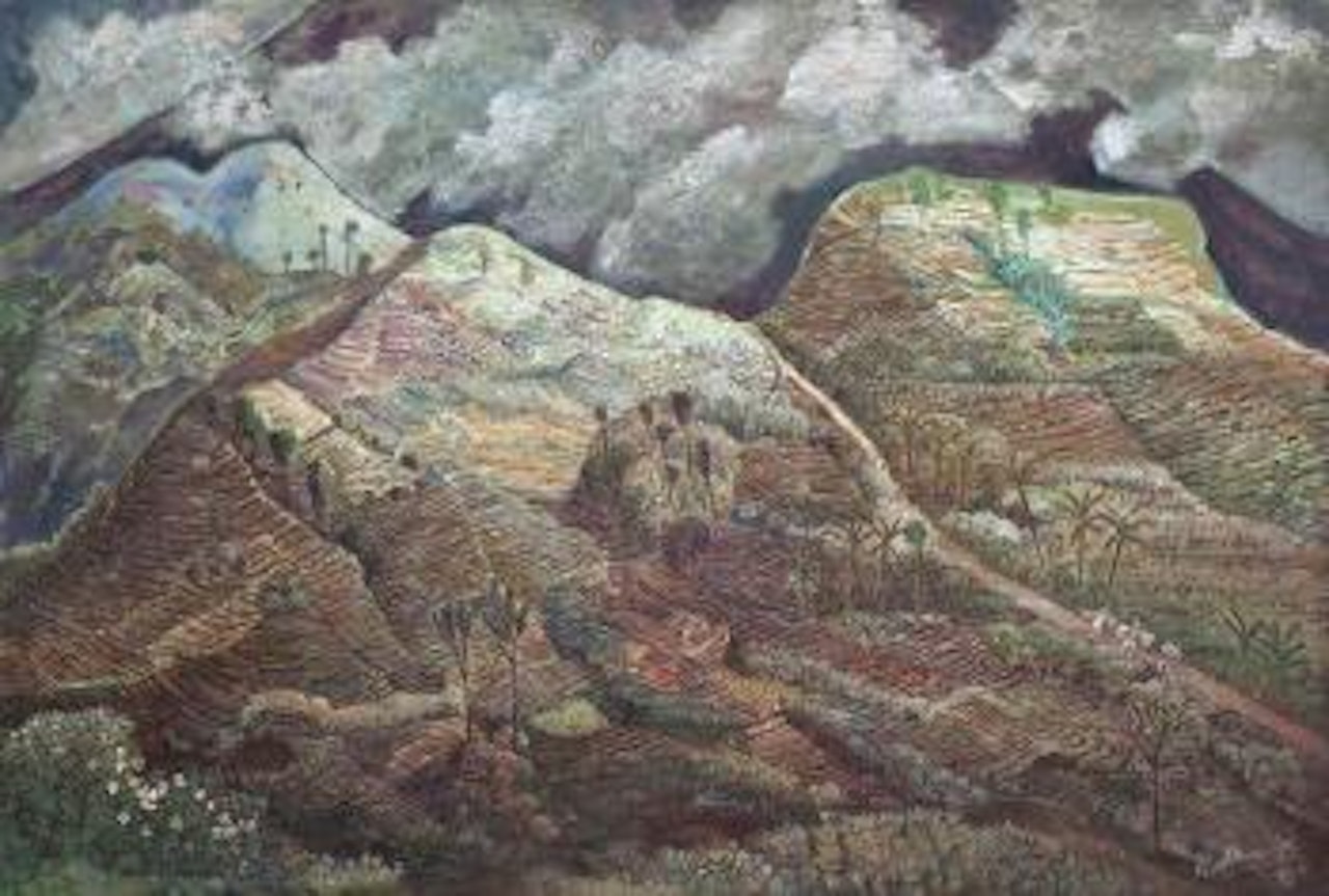 Ladang Tembaku di Lamuk Temanggung by Haji Widayat