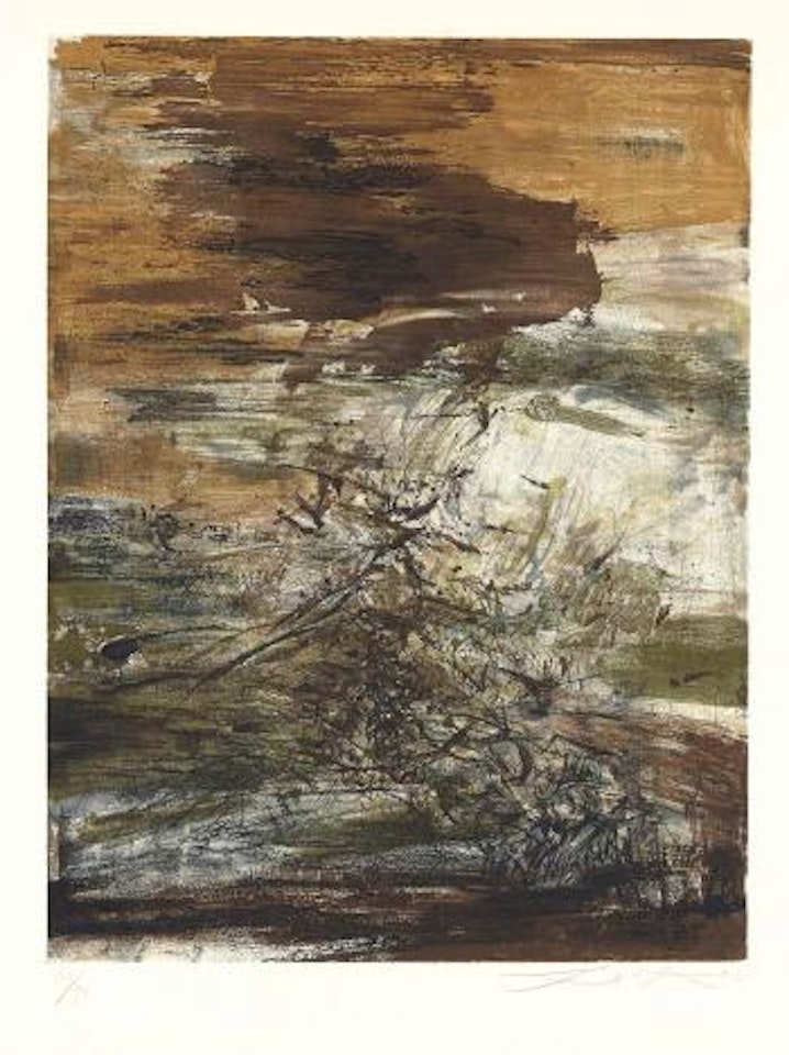 Untitled by Zao Wou-Ki