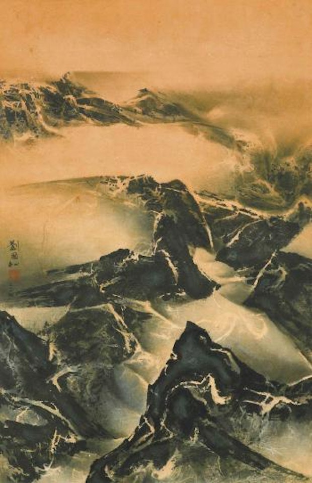 Dawn by Liu Kuo-Sung (Liu Guosong)