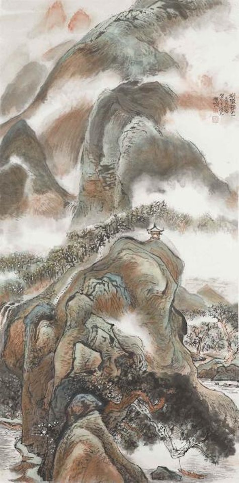 Wuling Mountain in Spring by Cheng Shifa
