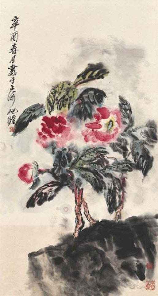 Flowers by Zhu Qizhan