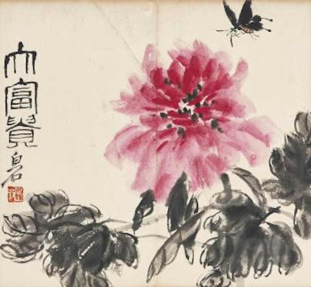Peony by Qi Baishi