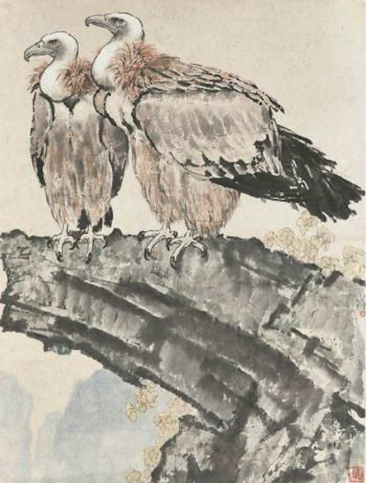 Two Condors by Xu Beihong