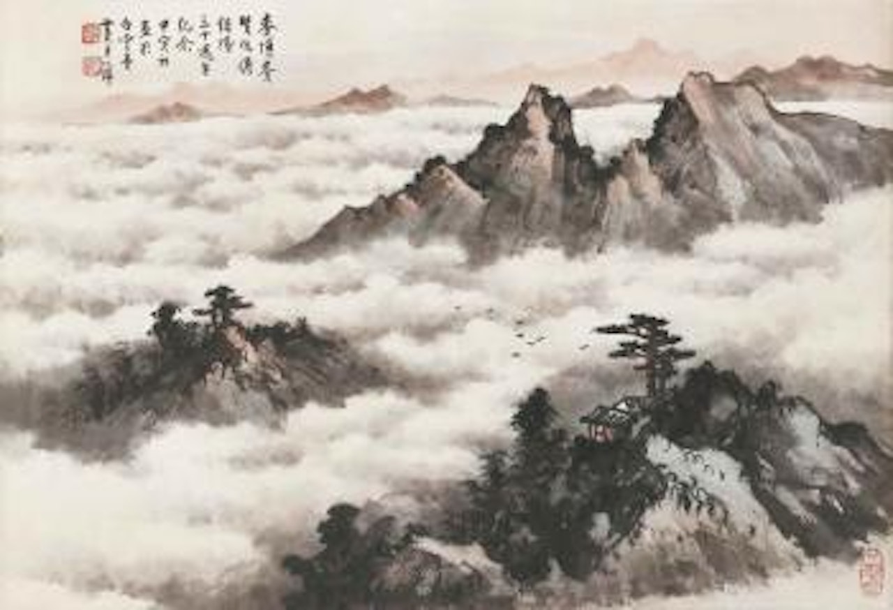 House above the Clouds by Huang Junbi