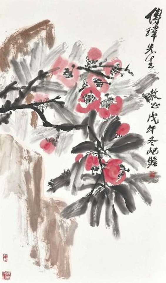 Flowers by Zhu Qizhan