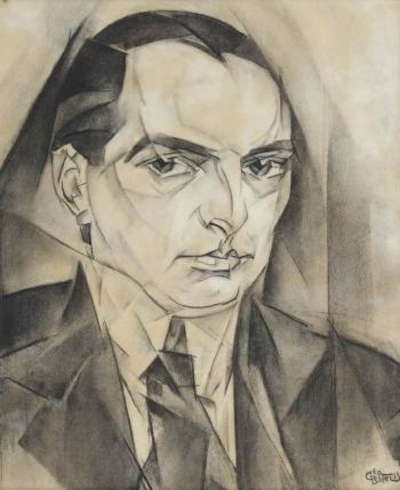 A self portrait by Leo Gestel