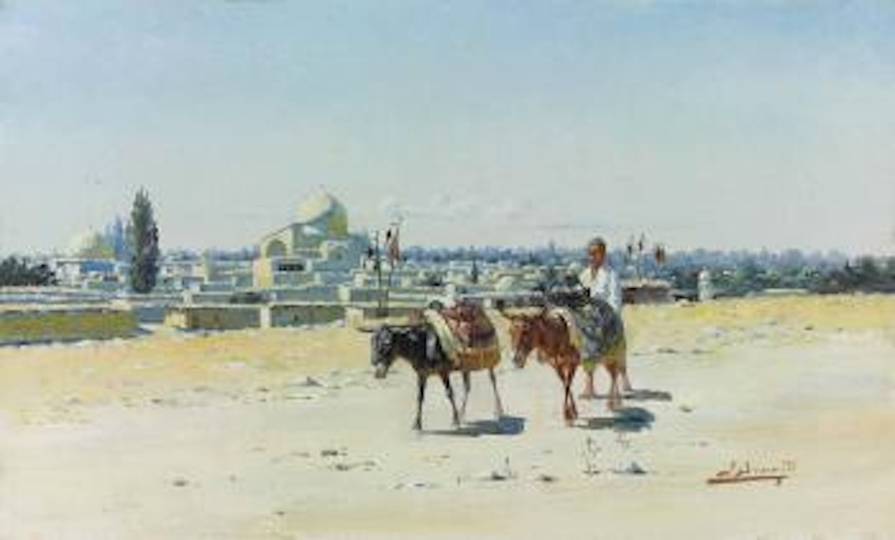 On the way to market by Richard Karlovich Zommer