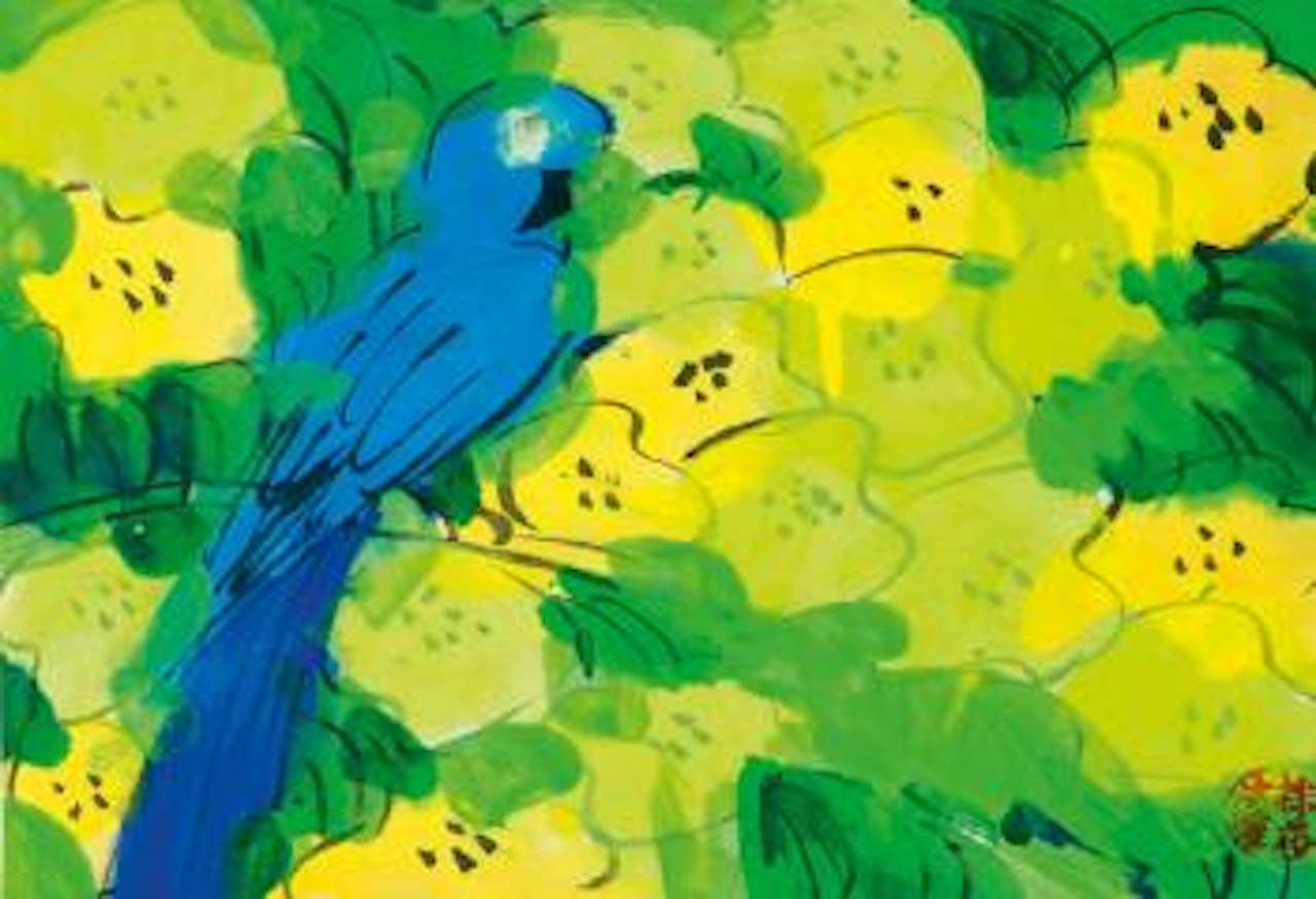 Papagei by Walasse Ting